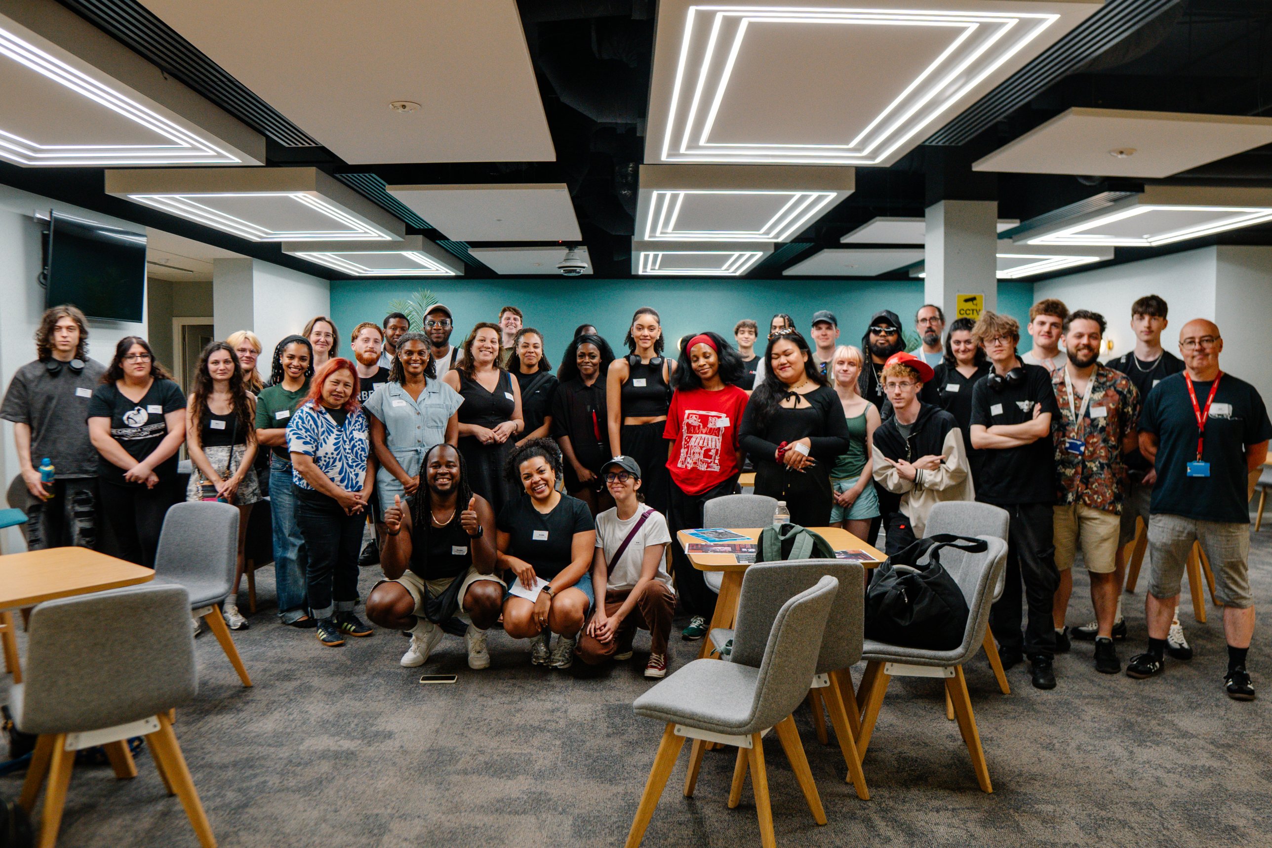 Participants, practitioners and team members from City That Shaped Us: Coventry gathered together